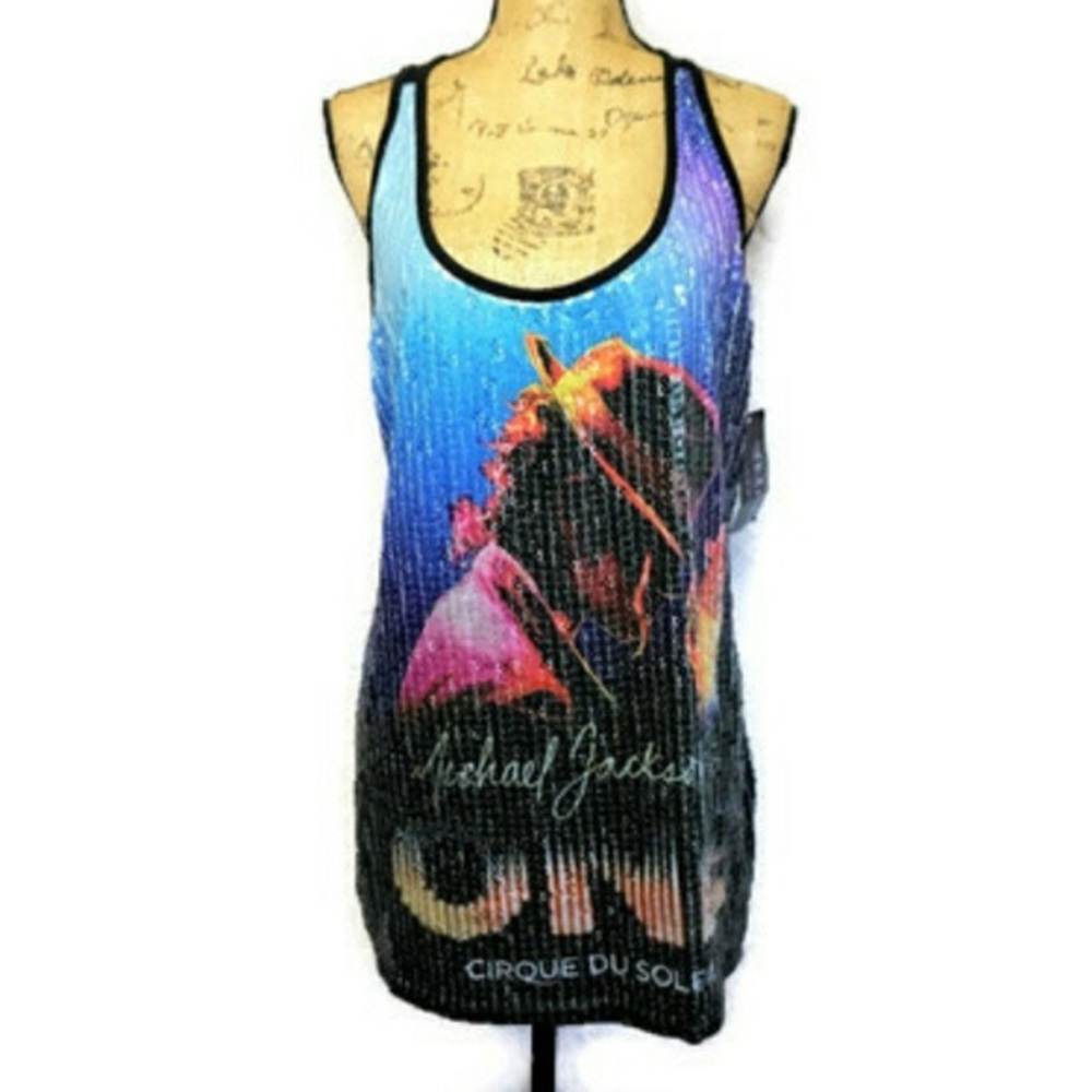 Michael Jackson Cirque Du Soleil “one” tank top